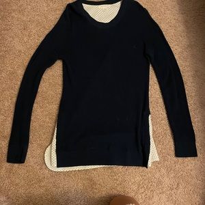 Navy sweater